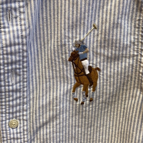 Ralph Laurent boys bottom down Shirt, size 8 (S) - Picture 2 of 7